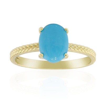 Anello in oro con Turchese Sleeping Beauty