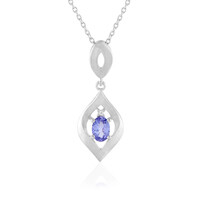 Collana in argento con Tanzanite