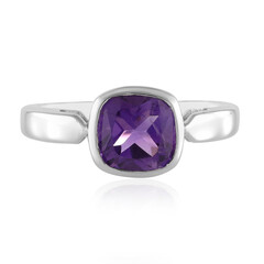 Anello in argento con Ametista Siberiana