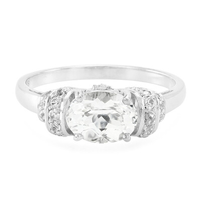 Anello in argento con Berillo Himalayano