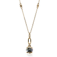 Collana in oro con Tanzanite (non riscaldata) (CIRARI)