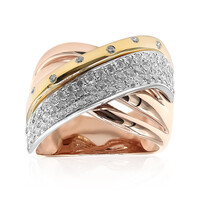 Anello in oro con Diamante I1 (H) (CIRARI)