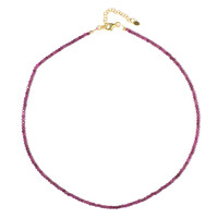 Collana in argento con Rubino Mozambico