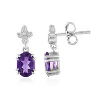 Orecchini in argento con Ametista