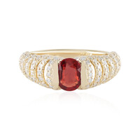 Anello in oro con Rubino Tanzania (de Melo)