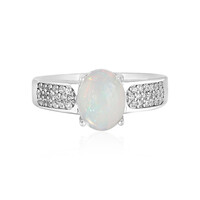 Anello in argento con Opale di Welo