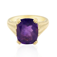 Anello in argento con Ametista Zambiana