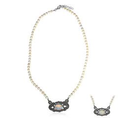 Collana in argento con Opale di Welo (Annette classic)
