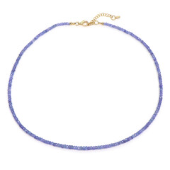 Collana in argento con Tanzanite