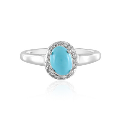 Anello in argento con Turchese Sleeping Beauty