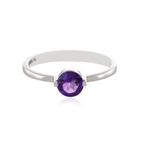 Anello in argento con Ametista