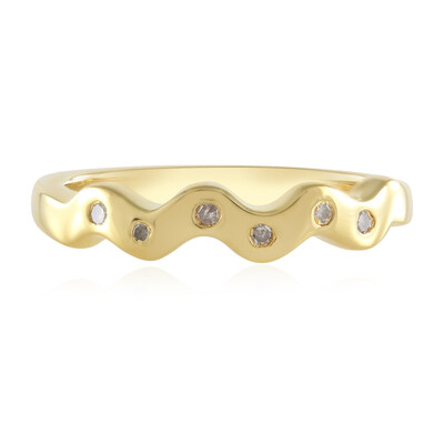Anello in argento con Diamante I2 (I)