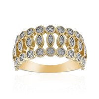 Anello in argento con Diamante I3 (I)