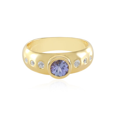 Anello in argento con Tanzanite