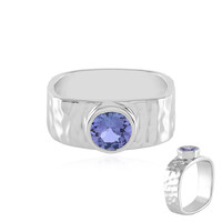Anello in argento con Tanzanite