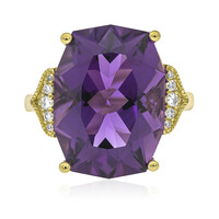 Anello in oro con Ametista