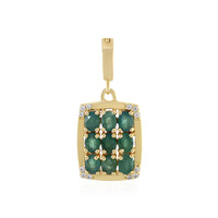 Ciondolo in argento con Grandidierite