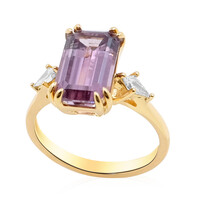 Anello in oro con Diasporo Rosa (AMAYANI)