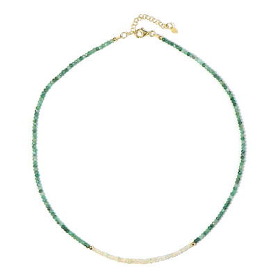 Collana in argento con Smeraldo Zambia