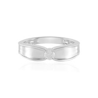 Anello in argento con Diamante I3 (J)