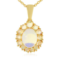 Collana in argento con Opale di Welo