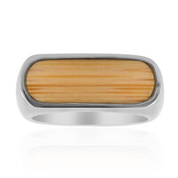 Anello in argento con Bambù Naturale (TPC)