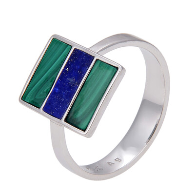 Anello in argento con Lapislazzuli