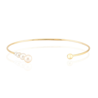 Bracciale in argento con Perla d'Acqua Dolce Bianca