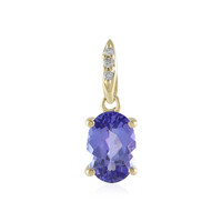Ciondolo in oro con Tanzanite