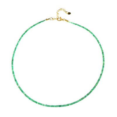 Collana in argento con Smeraldo Russo