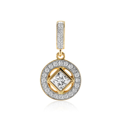 Ciondolo in oro con Diamante IF (D) (Annette)