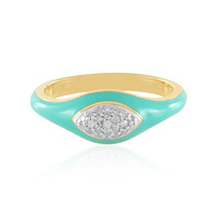 Anello in argento con Diamante I3 (J)