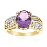 Anello in argento con Ametista