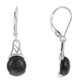 Orecchini in argento con Iperstene