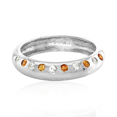 Anello in argento con Rubino Tramonto