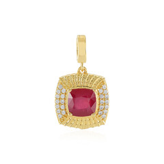 Ciondolo in argento con Rubino Bemainty