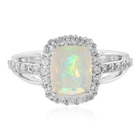 Anello in argento con Opale di Welo
