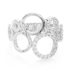 Anello in argento con Zircone