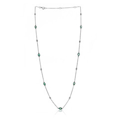Collana in oro con Smeraldo Zambia AAA (CIRARI)