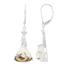 Orecchini in argento con Magnesite