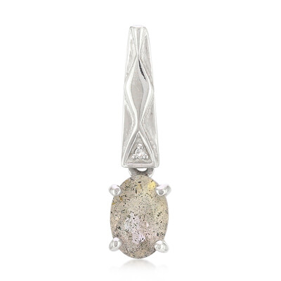 Ciondolo in argento con Labradorite