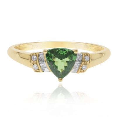 Anello in oro con Tsavorite AAA (CIRARI)