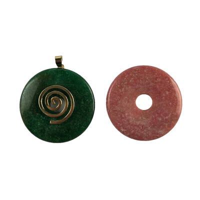 Accessorio in argento con Thulite
