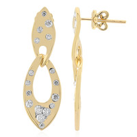 Orecchini in oro con Diamante SI1 (G)