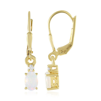 Orecchini in argento con Opale di Welo