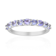 Anello in argento con Tanzanite