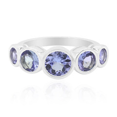 Anello in argento con Tanzanite (non riscaldata)