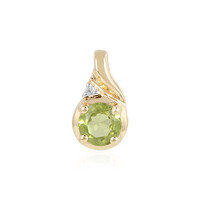 Ciondolo in argento con Peridoto