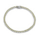 Bracciale in argento con Quarzo Limone