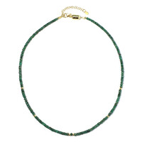 Collana in argento con Smeraldo Zambia